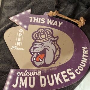 JMU Dukes Country Sign